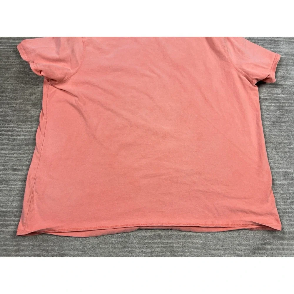 Carhartt Top Womens 2X Pink‎ Shirt Loose Fit Short Sleeve Pocket - Picture 9 of 13